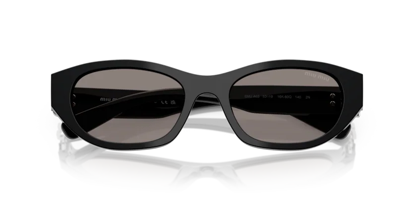 MIU MIU Oval Acetate Sunglasses