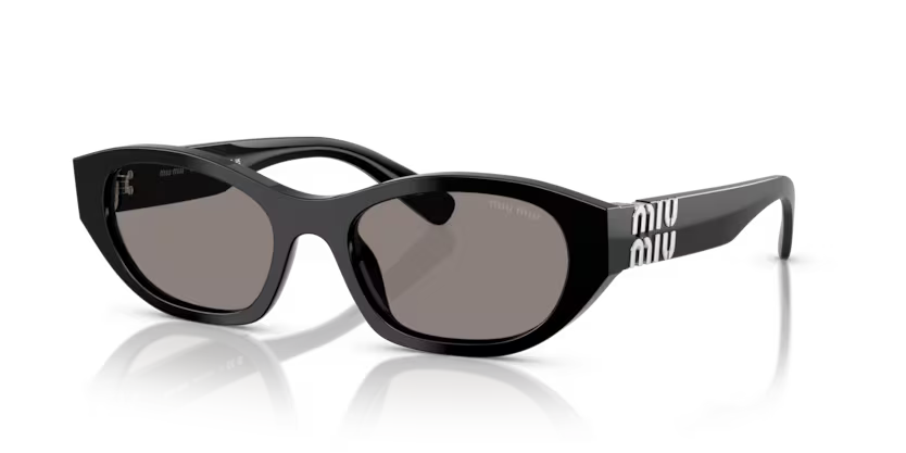 MIU MIU Oval Acetate Sunglasses