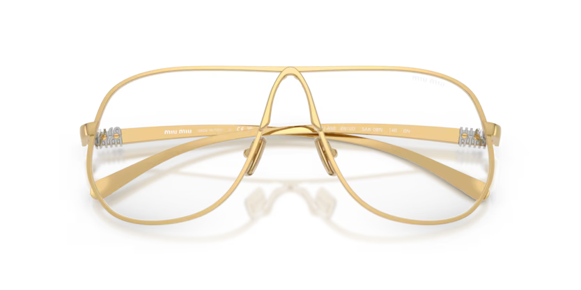 MIU MIU Teardrop Metal Sunglasses