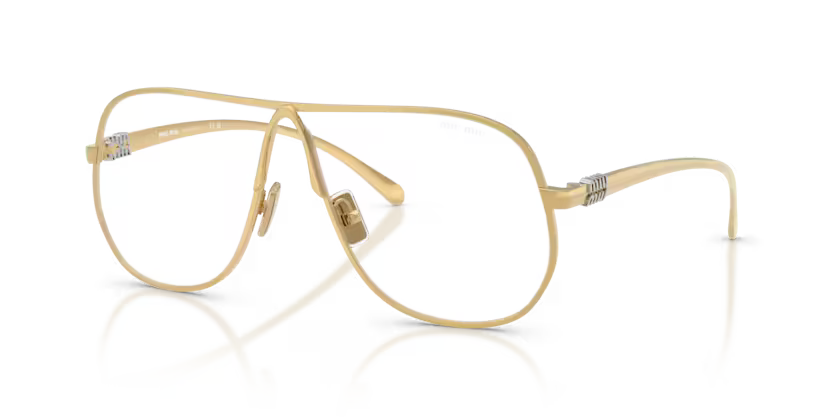 MIU MIU Teardrop Metal Sunglasses