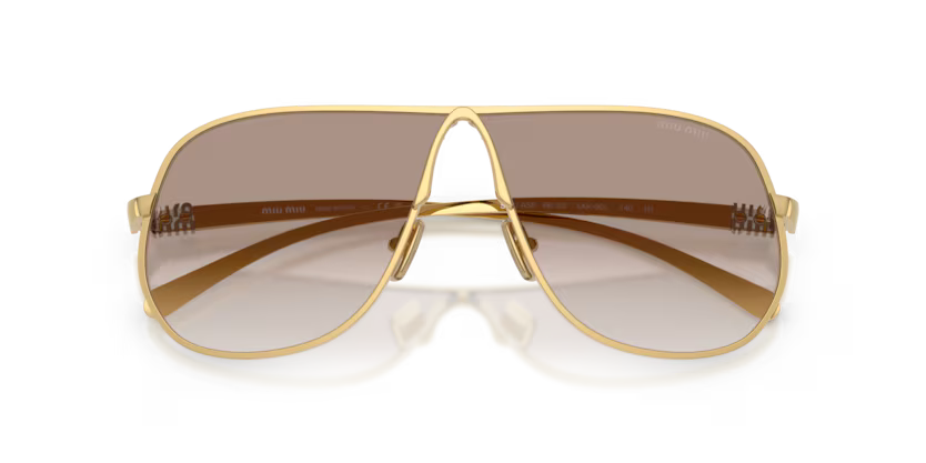 MIU MIU Teardrop Metal Sunglasses
