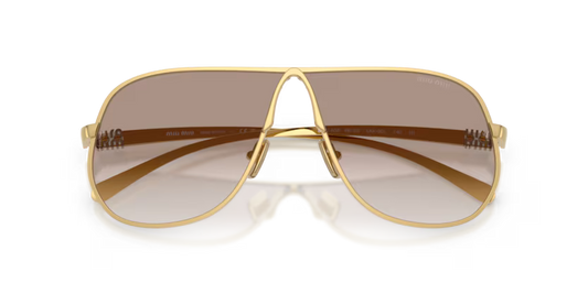 MIU MIU Teardrop Metal Sunglasses