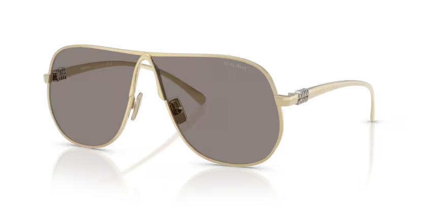 MIU MIU Teardrop Metal Sunglasses