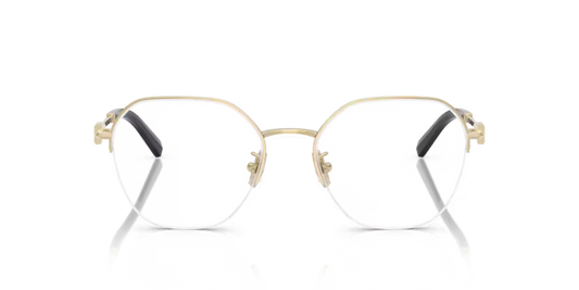 Tiffany & Co. Half Rim Metal Eyeglasses