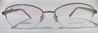 PAUL HENDRICKS Rectangular Metal Eyeglasses