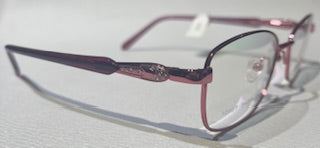 PAUL HENDRICKS Rectangular Metal Eyeglasses
