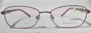 PAUL HENDRICKS Rectangular Metal Eyeglasses