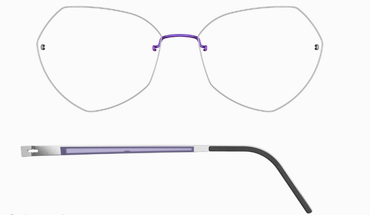 Lindberg Spirit Pentagonal Eyeglasses
