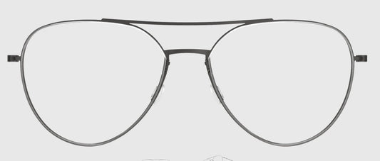 Lindberg Thintanium Aviator Eyeglasses