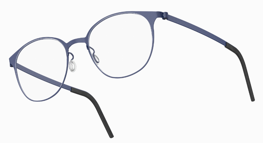 Lindberg Strip Titanium Round Eyeglasses