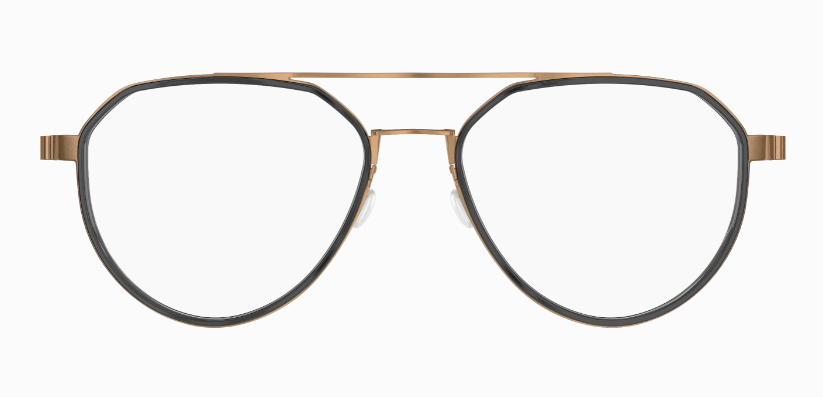 Lindberg Strip Titanium Aviator Eyeglasses