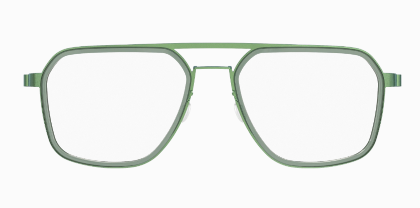 Lindberg Strip Titanium Aviator Eyeglasses