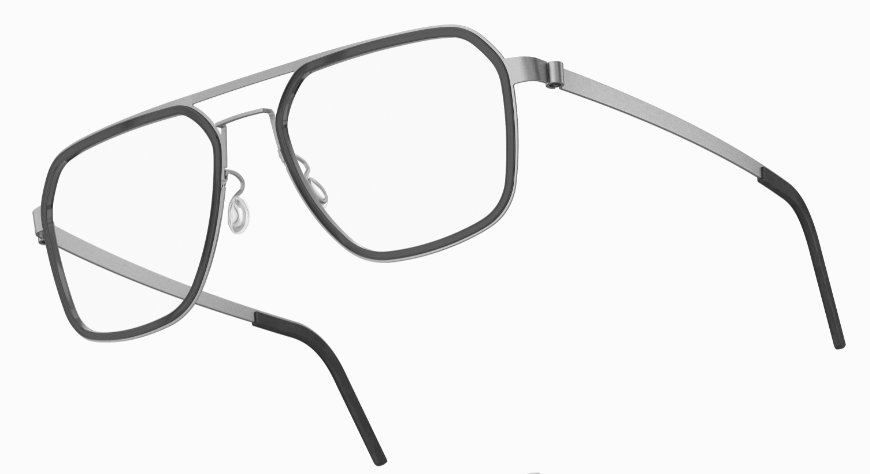 Lindberg Strip Titanium Aviator Eyeglasses