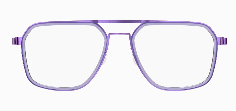 Lindberg Strip Titanium Aviator Eyeglasses