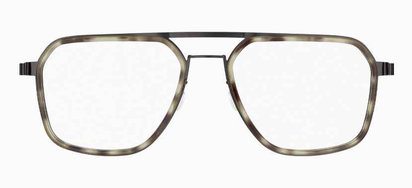 Lindberg Strip Titanium Aviator Eyeglasses