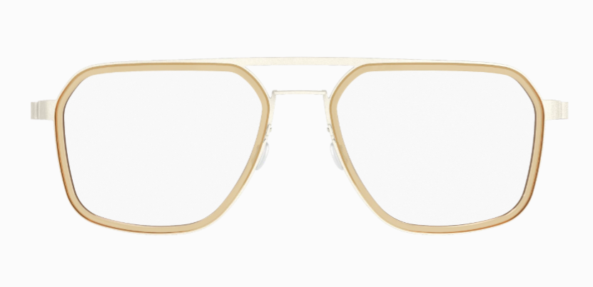 Lindberg Strip Titanium Aviator Eyeglasses