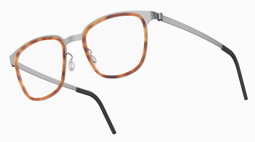 Lindberg Strip Titanium Square Eyeglasses