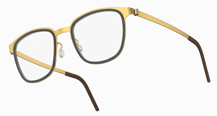 Lindberg Strip Titanium Square Eyeglasses