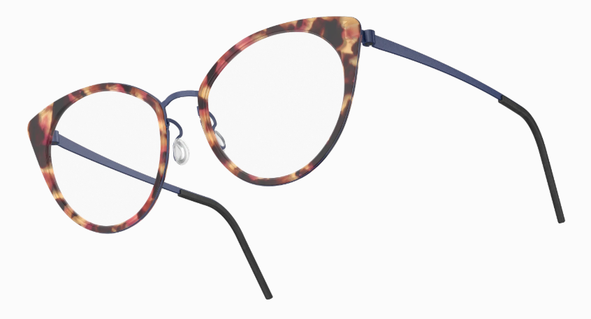 Lindberg Strip Titanium Cat Eye Eyeglasses