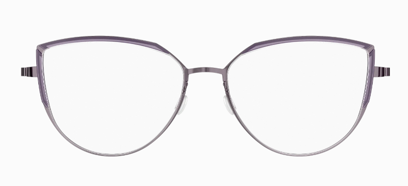 Lindberg Strip Titanium Cat Eye Eyeglasses
