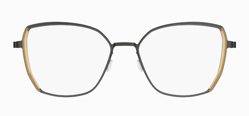 Lindberg Strip Titanium Cat Eye Eyeglasses