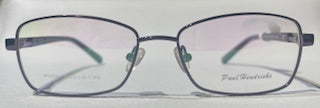 PAUL HENDRICKS Rectangular Metal Eyeglasses