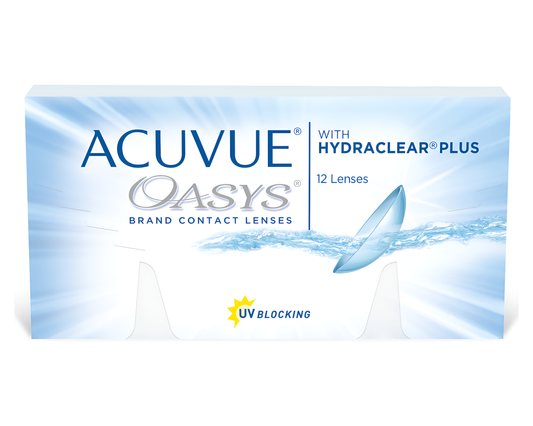 ACUVUE Oasys Bi-Weekly 12 pack ($65/Box after Rebate for Annual Supply)