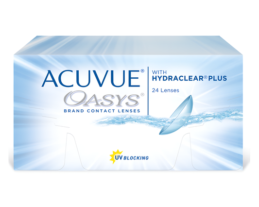 ACUVUE Oasys Bi-Weekly 24 pack ($105/Box after Rebate for Annual Supply)