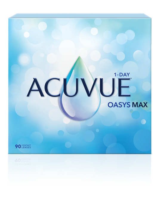 ACUVUE Oasys Max 1 Day 90 pack ($103.38/Box after Rebate for Annual Supply)