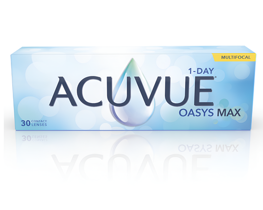 ACUVUE Oasys Max Multifocal 1 Day 30 pack ($60.67/Box After Rebate for Annual Supply)