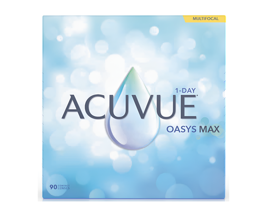 ACUVUE Oasys Max Multifocal 1 Day 90 pack ($116/Box after Rebate for Annual Supply)