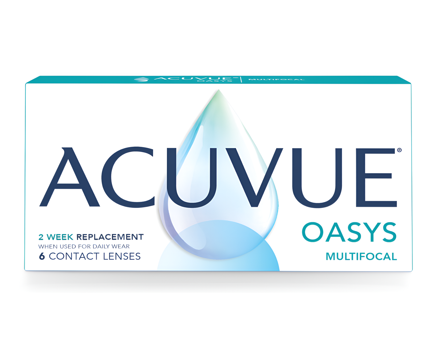 ACUVUE Oasys Multifocal Bi-Weekly 6 pack ($53/Box after Rebate for Annual Supply)