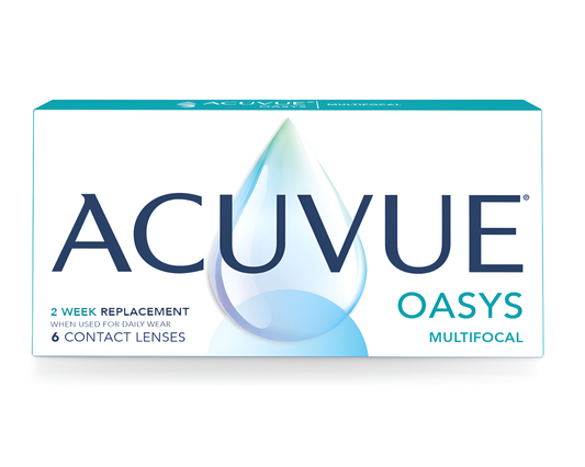 ACUVUE Oasys Multifocal Bi-Weekly 6 pack ($53/Box after Rebate for Annual Supply)