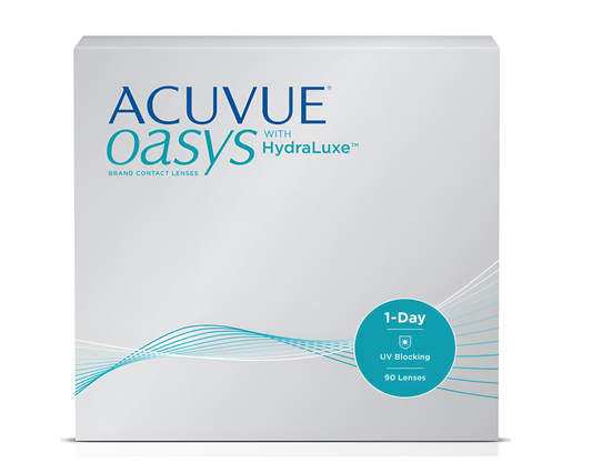 ACUVUE Oasys with HydraLuxe 1-Day 90pack  ($82/Box after Rebate for Annual Supply)