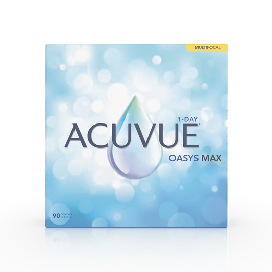ACUVUE Oasys Max Multifocal 1 Day 90 pack ($125.37/Box after Rebate for Annual Supply)