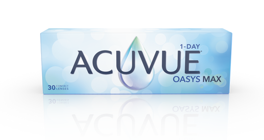 ACUVUE Oasys Max 1 Day 30 pack ($48.80/Box After Rebate for Annual Supply)