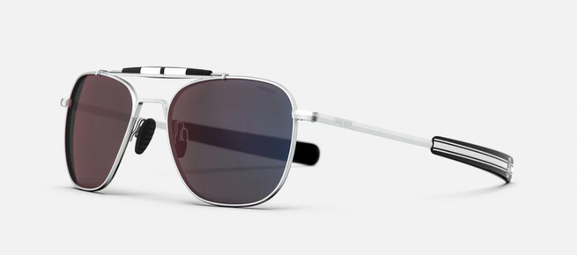 Randolph X Shelby Aviator II Semi-Polarized Sunglasses