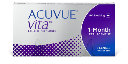 ACUVUE VITA Monthly 6 pack ($47.75/Box after Rebate for Annual Supply)