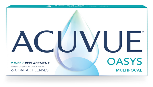 ACUVUE Oasys Multifocal Bi-Weekly 6 pack ($44/Box after Rebate for Annual Supply)