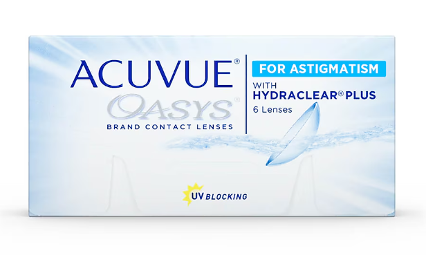 ACUVUE Oasys for Astigmatism Bi-Weekly 6 pack ($42.5/Box after Rebate)