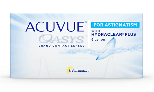 ACUVUE Oasys for Astigmatism Bi-Weekly 6 pack ($42.5/Box after Rebate)