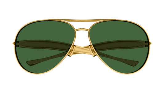 Bottega Veneta Tear Drop Aviator Sunglasses