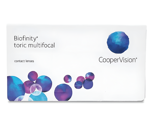 Biofinity Monthly Toric Multifocal Monthly ($149.5/Box After Rebate for Annual Supply)