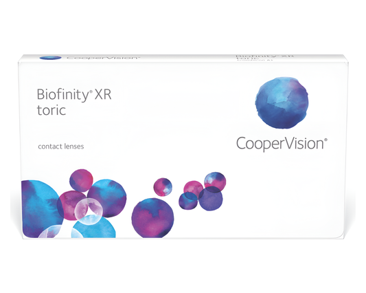 Biofinity XR Monthly Toric ($142.5/Box After Rebate for Annual Supply)