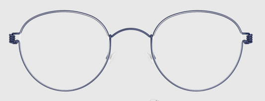 Lindberg Air Rim Round Eyeglasses