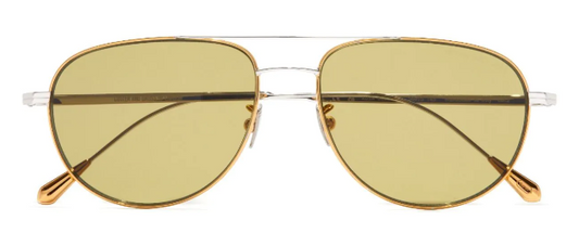 Cutler and Gross Tear Drop Aviator Sunglasses
