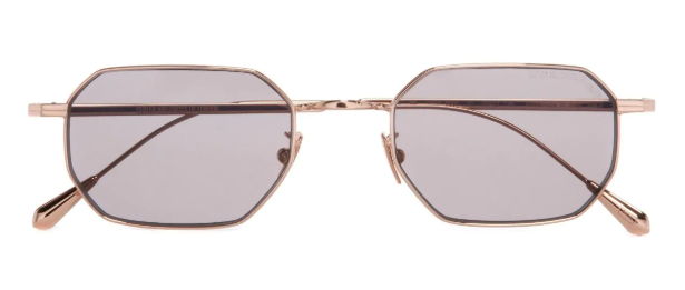 Cutler and Gross Hexagonal Sunglasses