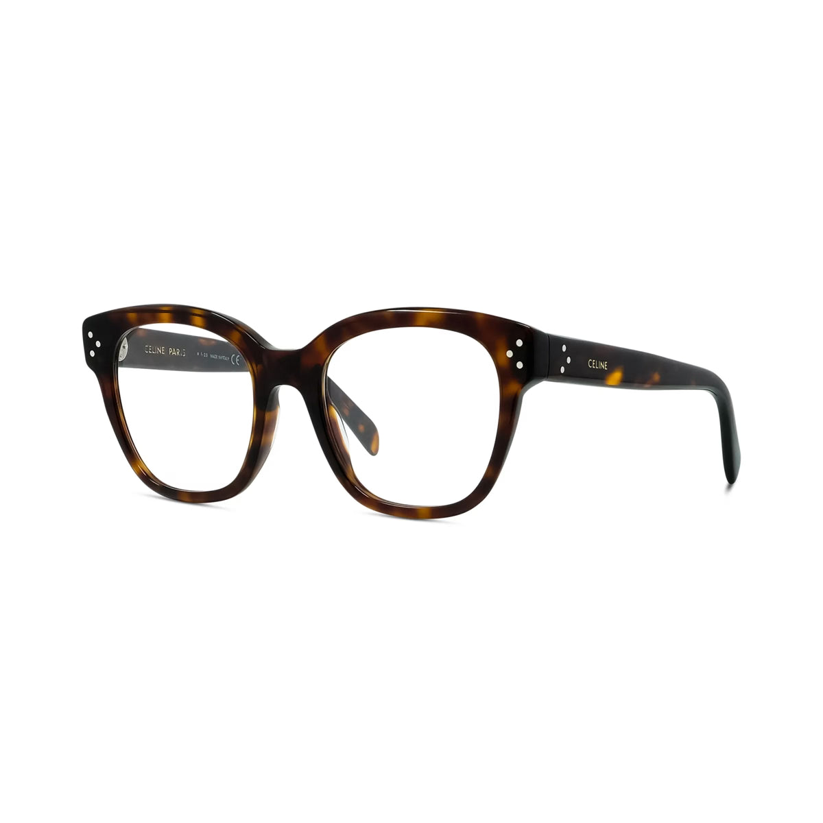 CELINE 3DOTS Acetate Geometric Eyeglasses