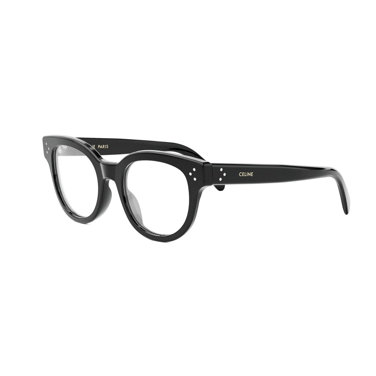 CELINE 3DOTS Acetate Round Eyeglasses