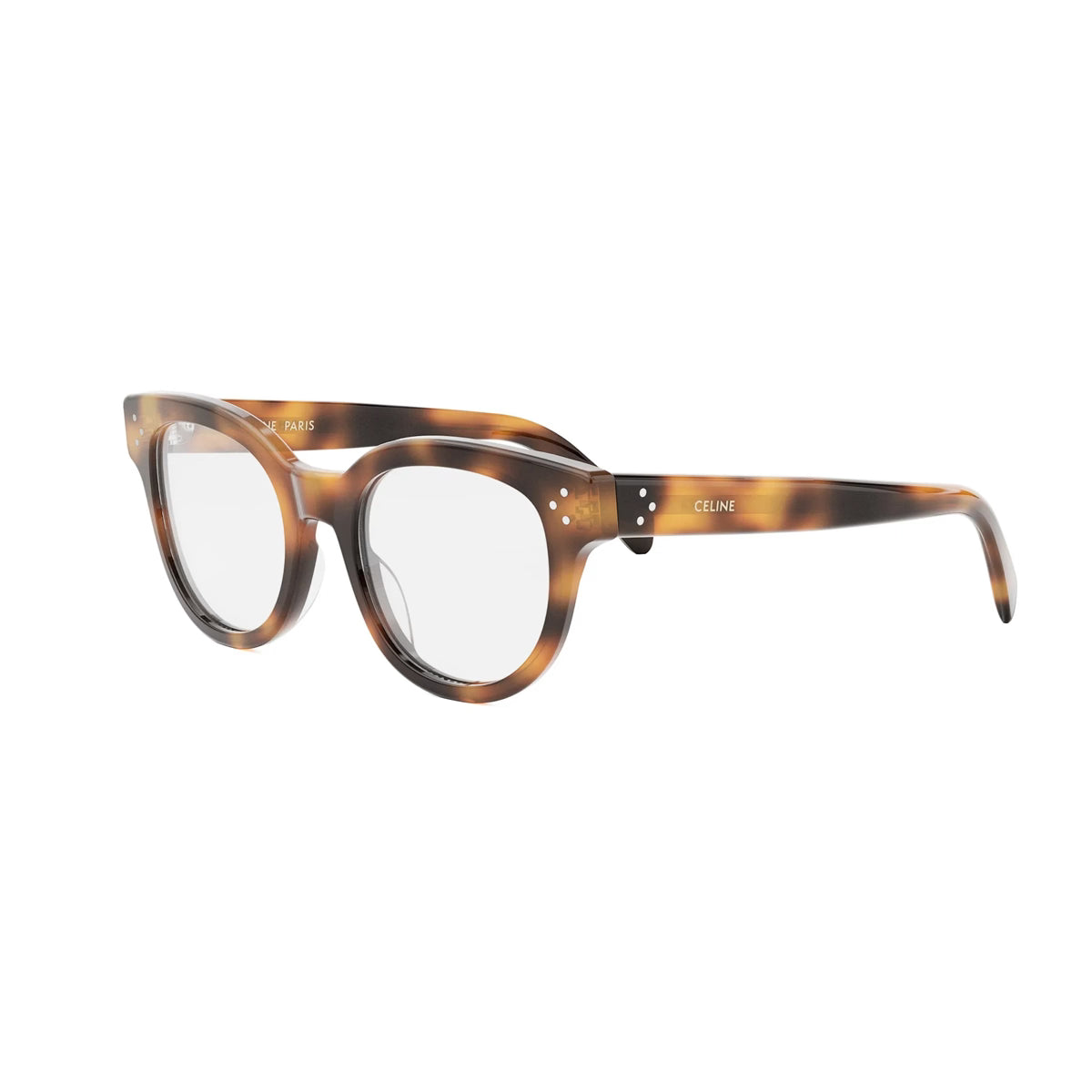 CELINE 3DOTS Acetate Round Eyeglasses